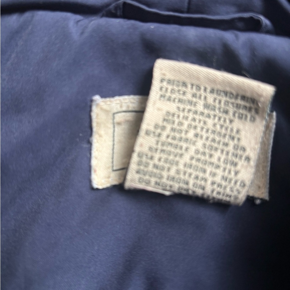 L.L. Bean Dark Blue Polyester ladies jacket - Picture 3 of 6
